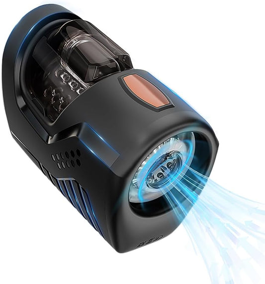 Elektrischer Masturbator Penistrainer Blowjob mit 10 Vibrationsmodi & Teleskopfunktion