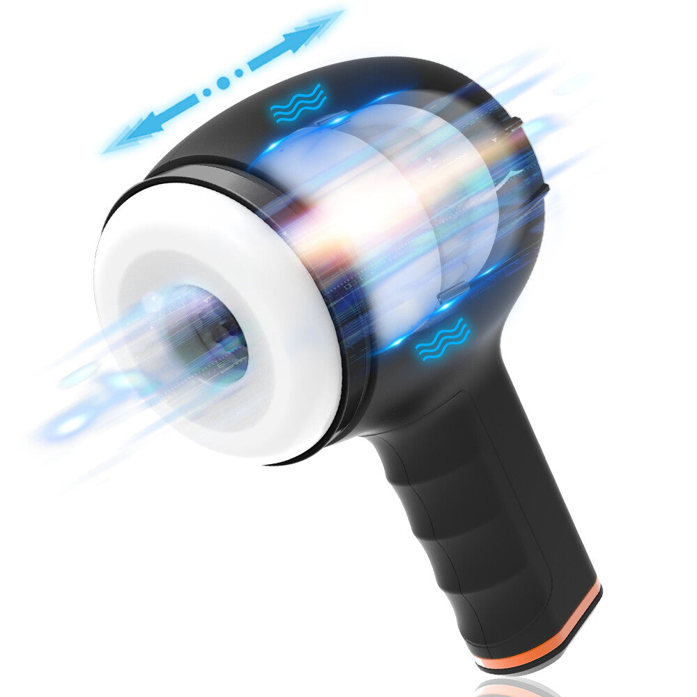 Electric masturbator automatic with vibration and telescopic function