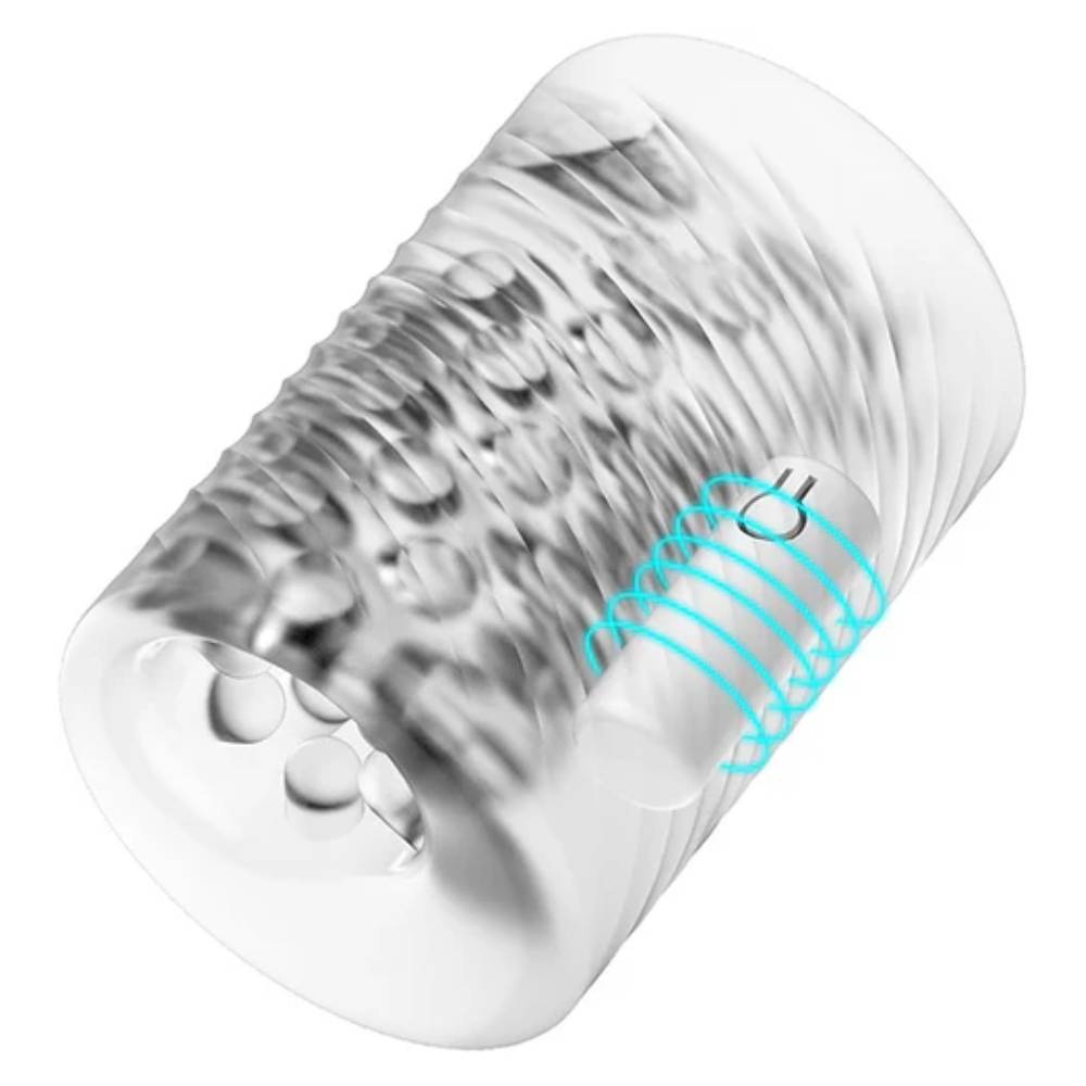 Automatischer Penistrainer Blowjob Masturbator Taschenmuschi mit 10 Vibrationen