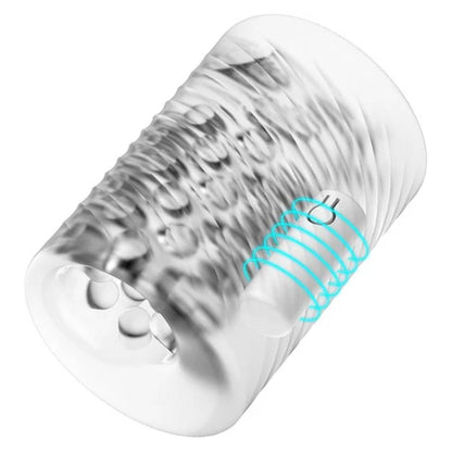 Automatischer Penistrainer Blowjob Masturbator Taschenmuschi mit 10 Vibrationen