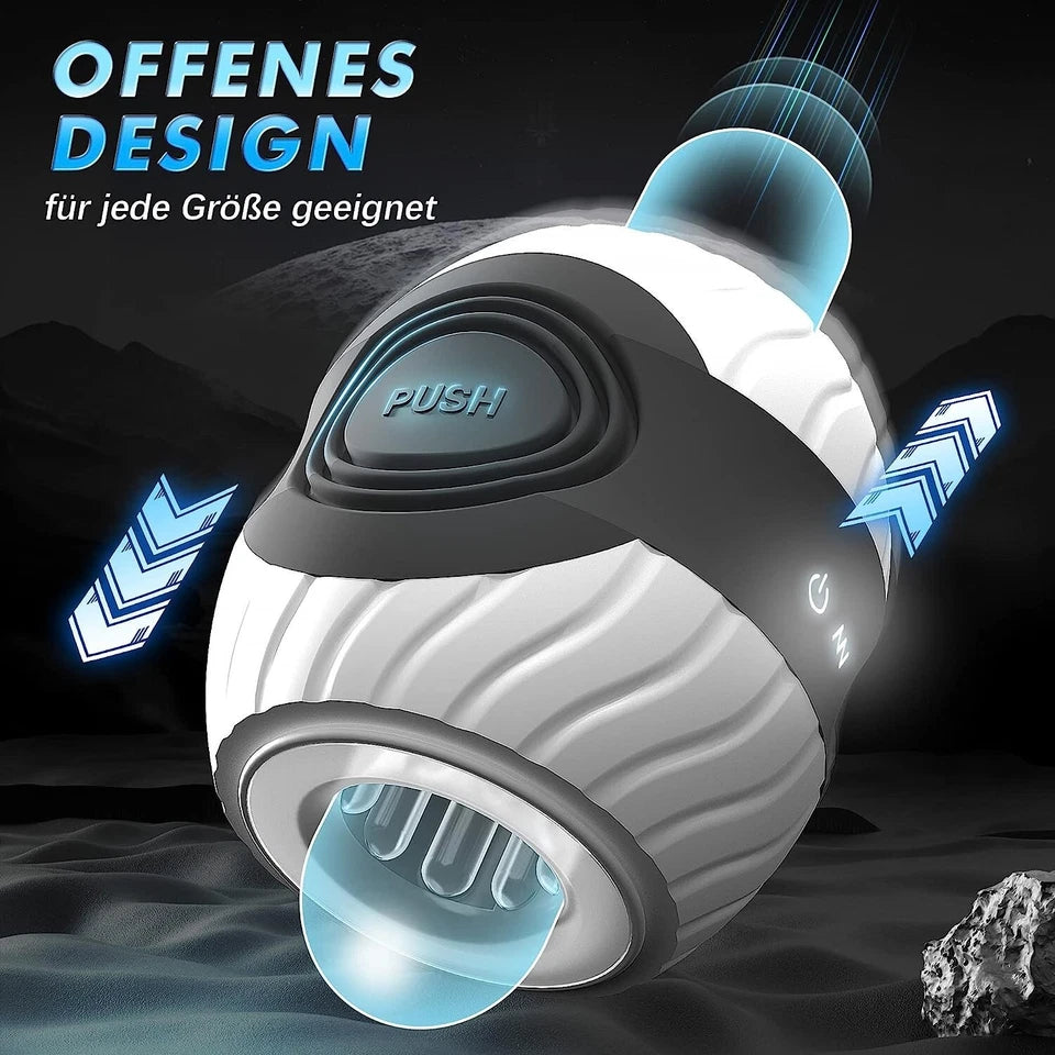 Elektrisch Penistrainer Stroker Blowjob Masturbatoren mit 10 Intensive Vibrationen