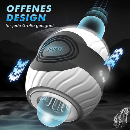 Elektrisch Penistrainer Stroker Blowjob Masturbatoren mit 10 Intensive Vibrationen