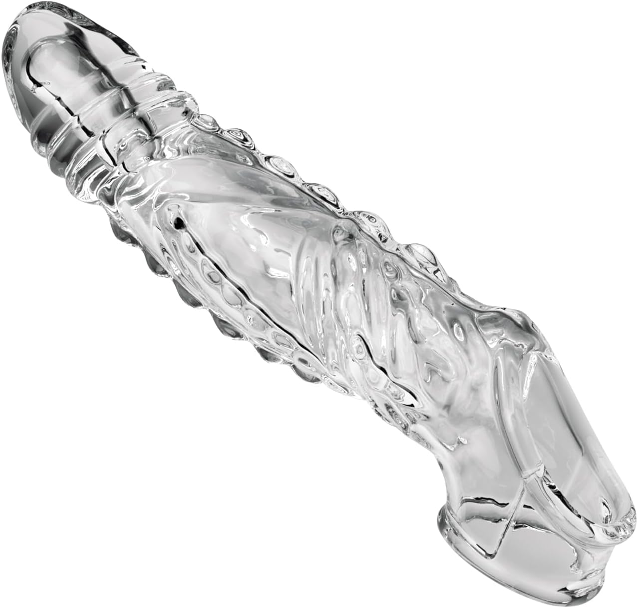 Vibrierende Penishülle Vergrößerung mit Fernbedienung und Multifunktionales