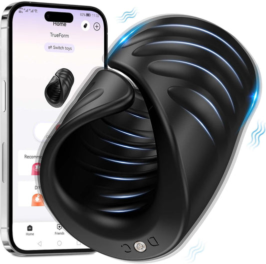 Elektrischer Penistrainer Vibrator Stimulator Masturbator mit 9 Vibrationsmodi