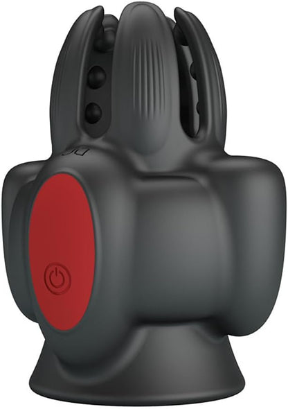 Elektrischer Masturbator Eichel Massage Vibrator Penis Stimulations mit 10 Vibrationsmodi