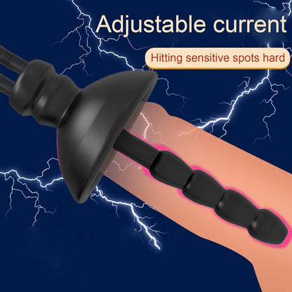 Elektro Shock Penis Trainer Weich Silikon Harnröhren Dilatatoren Set
