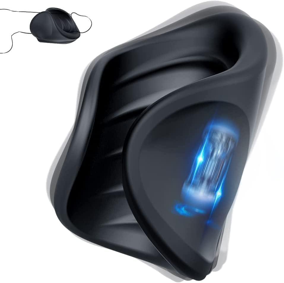 Automatischer Penis Stroker Eicheltrainer Masturbator mit 10 Vibrationsmodi