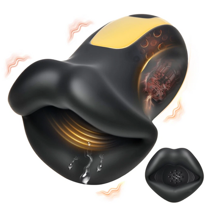 Elektrisch Penistrainer Eichel Stimulator Masturbatoren mit 6 Vibrationsstimulationsmodi