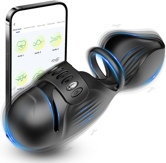 Elektrischer Penis Vibrator Masturbator Eichel Stimulator mit 9 Modi