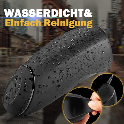 Elektrische Oral Penis Trainer Vibrator Masturbator mit 7 Stoßenmodi & 14 Vibrationsmidi
