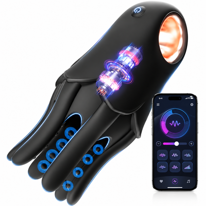 Elektrischer Penistrainer Vibrator Massage Masturbator mit 7 Vibrationsmodi
