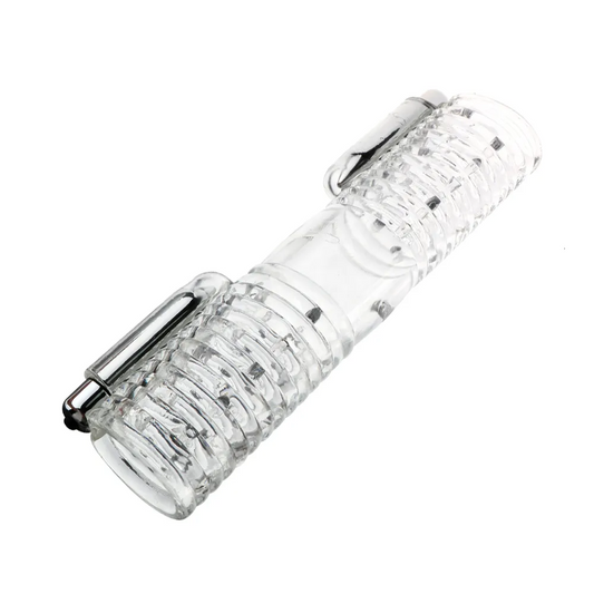 Doppel Stroker Elektrischer Penistrainer Vibrator Masturbator mit Mehrere Modi