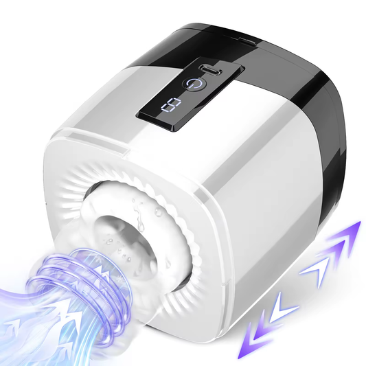 Automatische elektrische pijpmasturbators met 7 frequenties stretch 