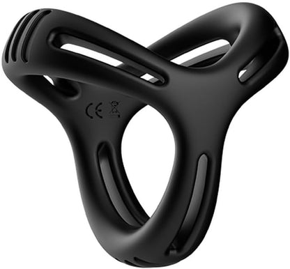 Dreieckiger Silikon Penisring Vibrator Trainer Stimulator