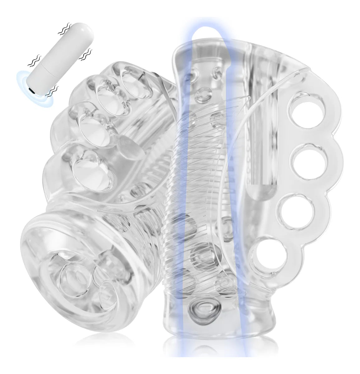 Oralsex Eichel Trainingsgerät Penistrainer Stroker Masturbator Sex Spielzeug