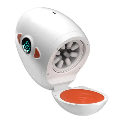Hochgeschwindigkeits Doppelter Stimulation Masturbator mit 10 Teleskop & Vibrationsmodi