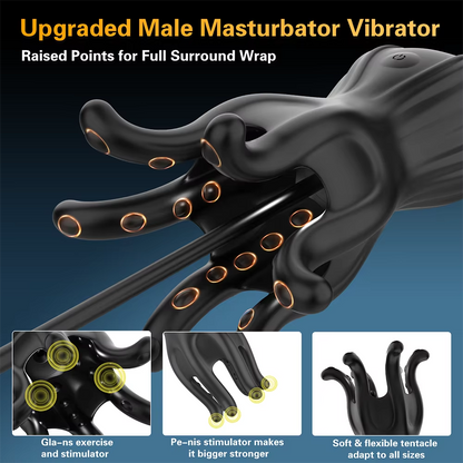 Eicheltrainer Penis Massagegerät Harnröhren Stimulator mit 10 Vibrationsmodi