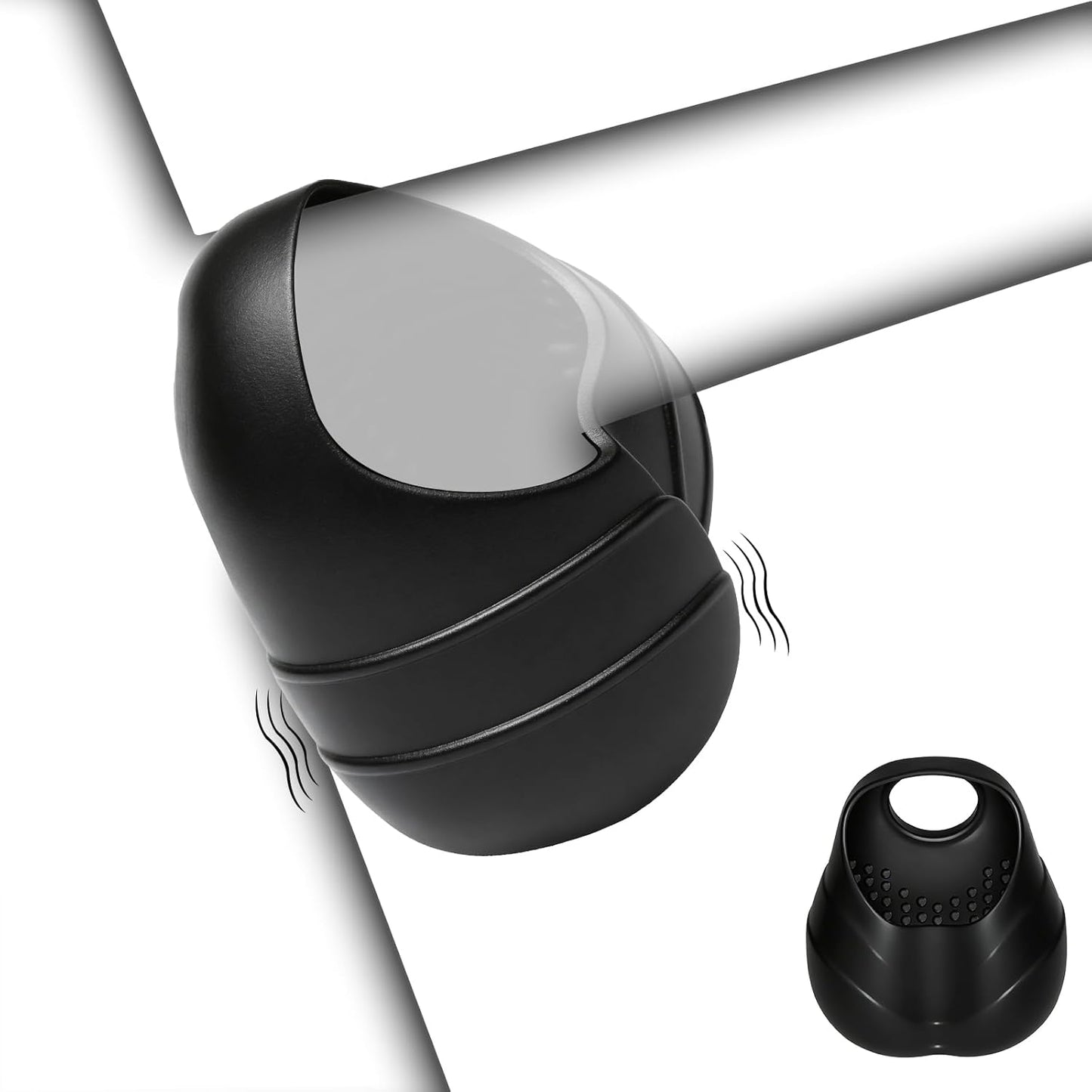 Hodenstimulator Cockring Vibrator Penis Trainer Massagegerät mit 12 Modi