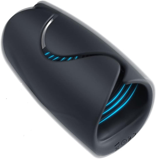 Elektrische Penis Trainer Vibrator Masturbator  mit 10 Vibrationsmodi & 40 ℃ Heizung