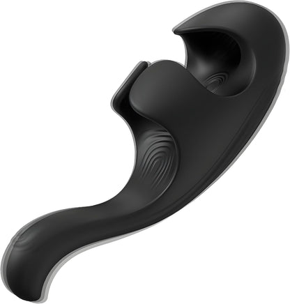 Zusammendrückbarer Penis Trainer Vibrator mit 9 flatternden & vibrierenden Modi