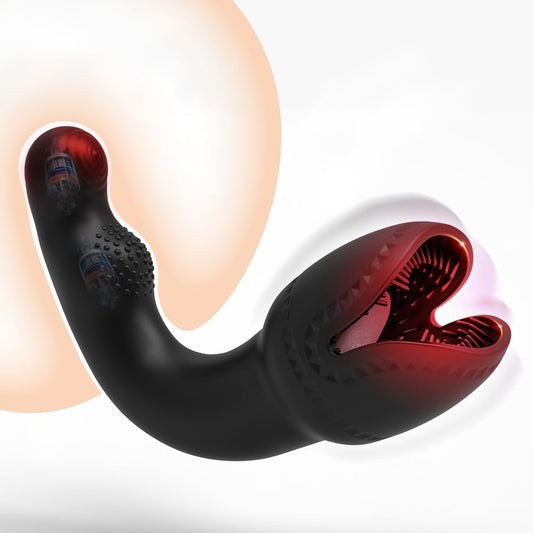 Elektrischer Masturbatoren Penistrainer Eichel  Stimulator mit 10 Vibrationsmodi