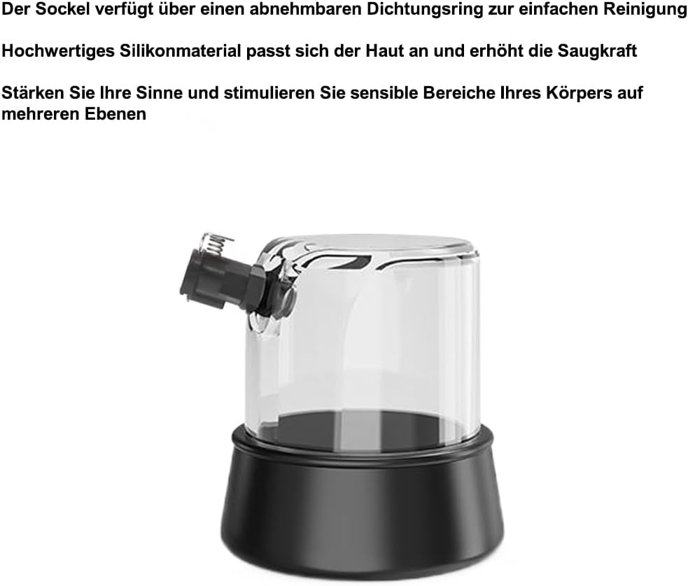 Penispumpen Eichel Streckt Masturbator Vakuum Pumpe mit Handpumpe