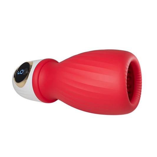 3 IN 1 Penistrainer Vibrator Massagegerät Eichel Stimulator mit 9 Vibrationsmodi