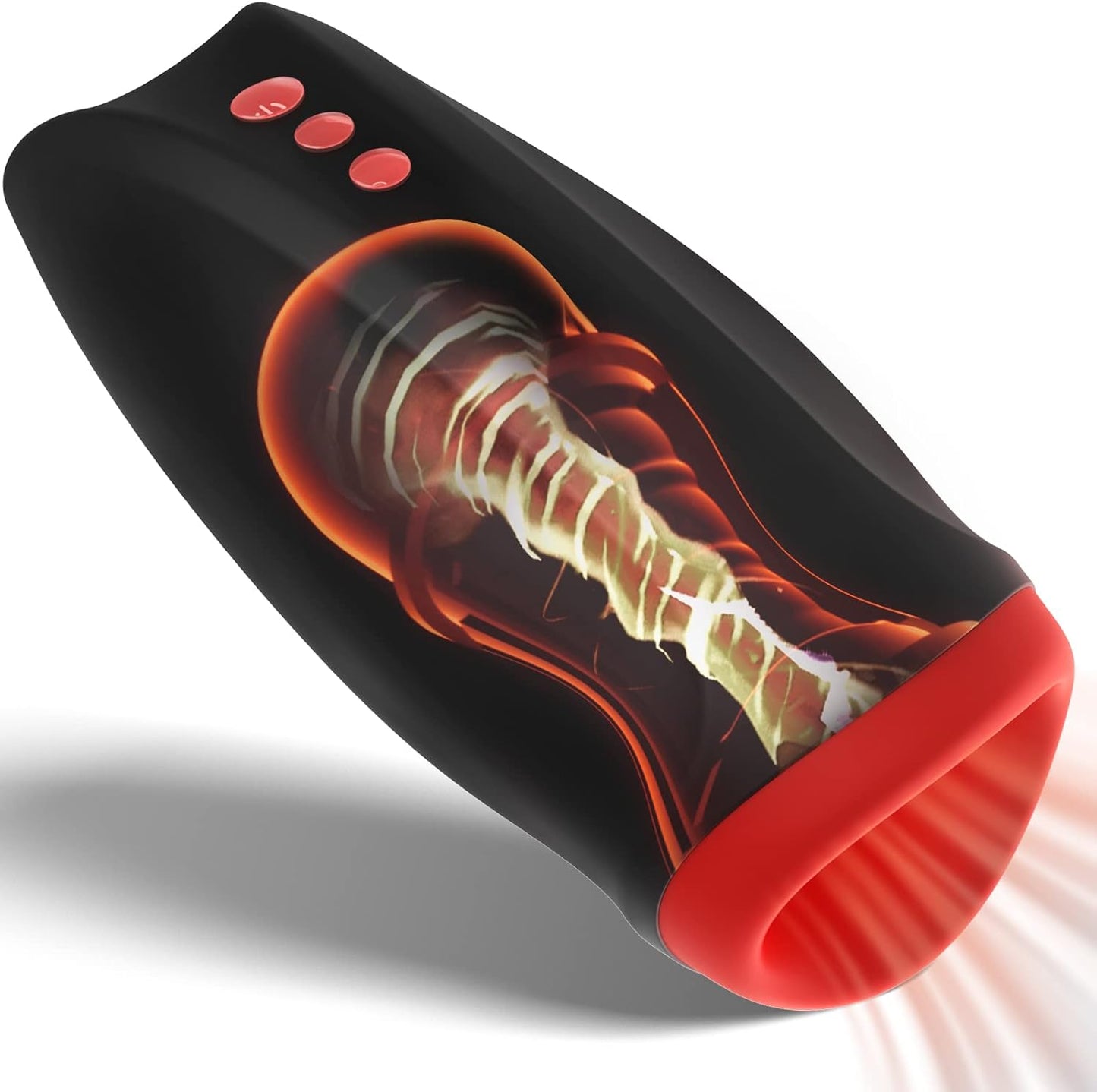 Automatischer Oral Masturbator Penistrainer Blowjob mit 10 Vibrations und 6 Saugmodi