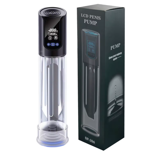 Elektrische Penispumpe Erektionstrainer Blowjob mit 4 Leistungsstarke Saugkraft