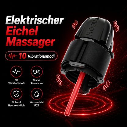 Elektrischer Penis Stimulations Eichel Massager Vibrator Masturbatoren mit 10 Vibrationsmodi