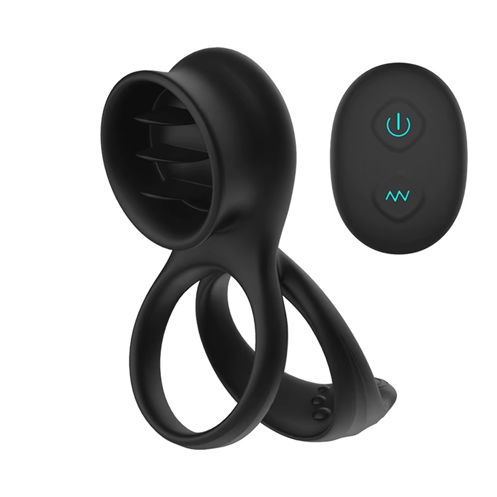 Elektrischer Penisring Vibrator Eichelstimulator Masturbator mit 7 Vibrationsmodi