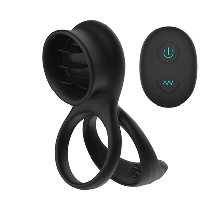 Elektrischer Penisring Vibrator Eichelstimulator Masturbator mit 7 Vibrationsmodi