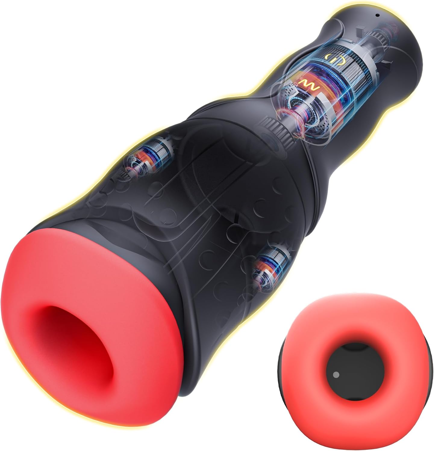 Automatischer Penistrainer Stroker Masturbator mit 5 Saug und 10 Vibrationsmodi