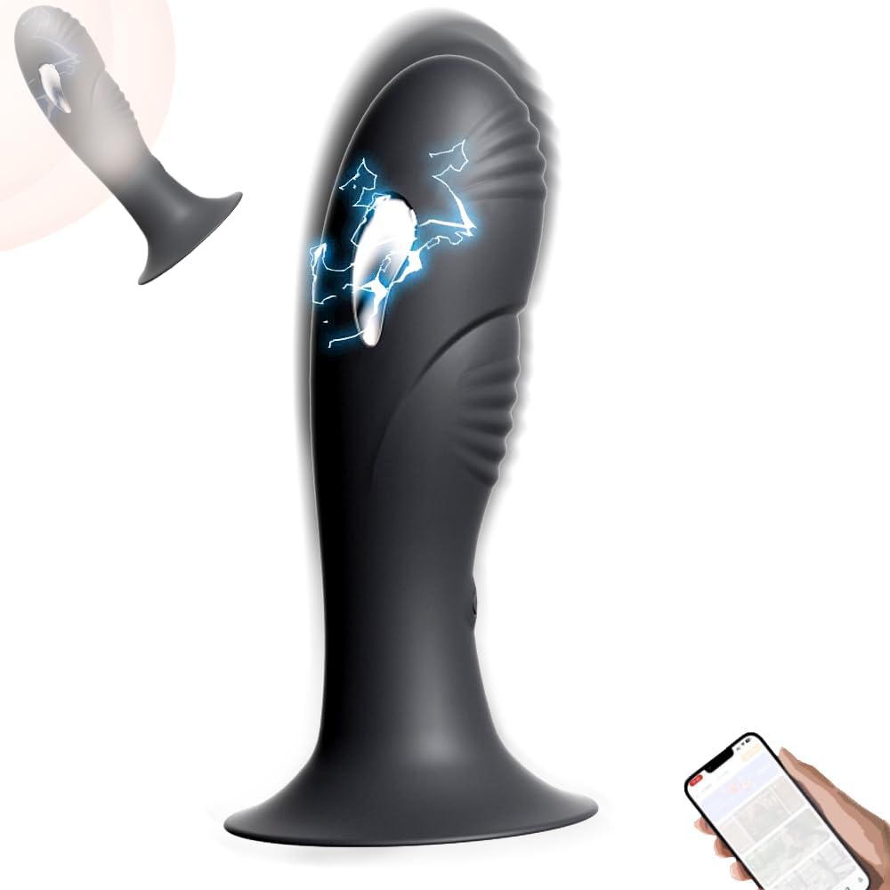 E-stim Analvibratoren Prostata Stimulator mit 10 Vibrationsmodi und Mikrostromstimulation