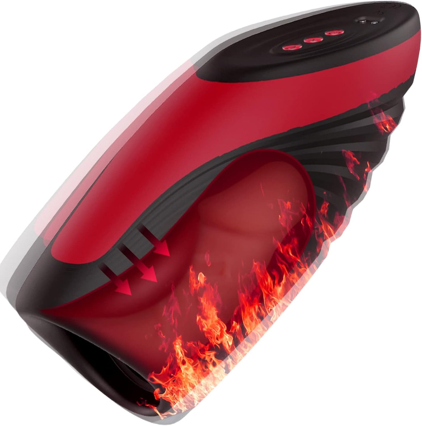 Elektrischer Penis Trainer Vibrator Stroker mit Heizungfunktion & 6 Saugmodi & 9 Vibrationsmodi