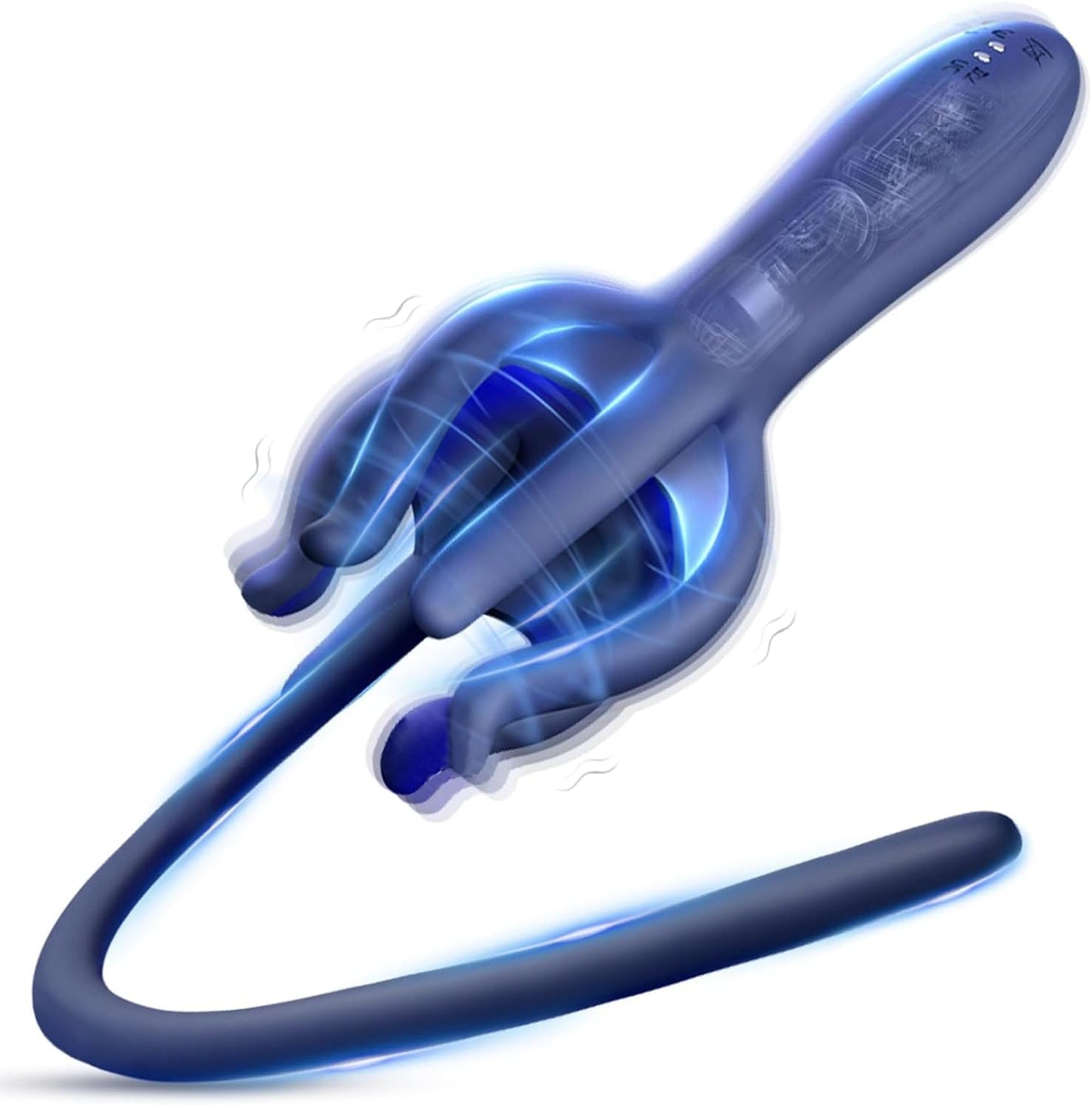360° Tentakel Wrap Penisvibrator Eicheltrainer Stroker mit 10 Trainings und Vibrationsmodi