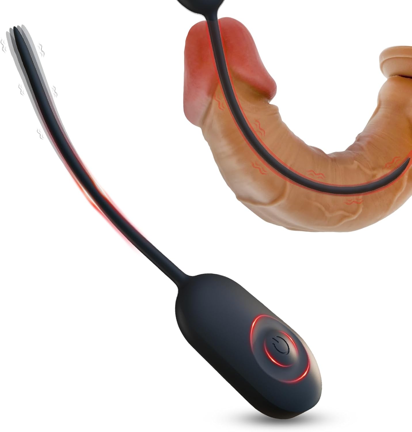 Harnröhrenvibrator Penis Plug Penis Vibrator Masturbieren mit 10 Vibrationmodi