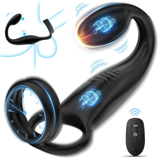 Portable anal vibrators anal plug prostate stimulation with 13 vibration modes