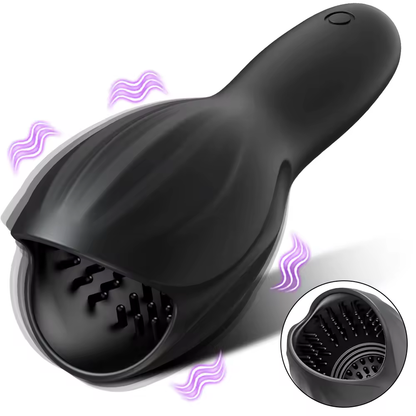 Automatische Penistrainer Vibrator Eichel Stimulator Massagegerät mit 9 Vibrations
