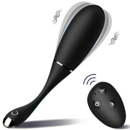 Elektrischer Schock Vibratoren Stimulator mit 10 Vibrationsmodi & 10 Elektroschockmodi