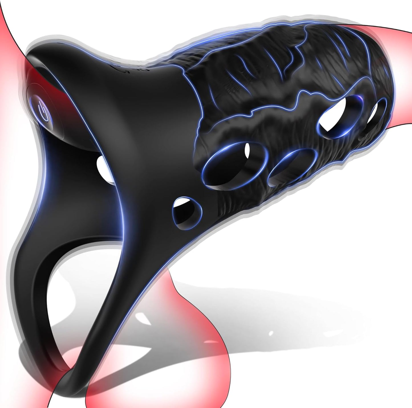 APP Fernbedienung Penisring Penis Trainer Vibratoren mit 10 Intensive Vibrationsmodi