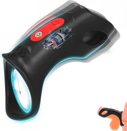 Penis Trainer Vibrator Penishülle Cock Ring mit 10 Leistungsstarke Vibrationsmodi