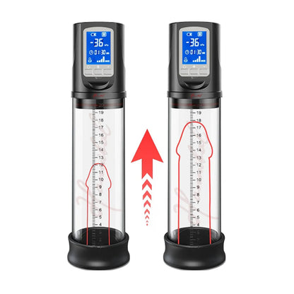 LED-display Elektrische penispomp met 4 zuigmodi