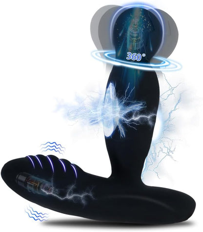 Puls Prostata Stimulator Analvibrator mit 16 & 3 Rotations-Vibrationsmodi