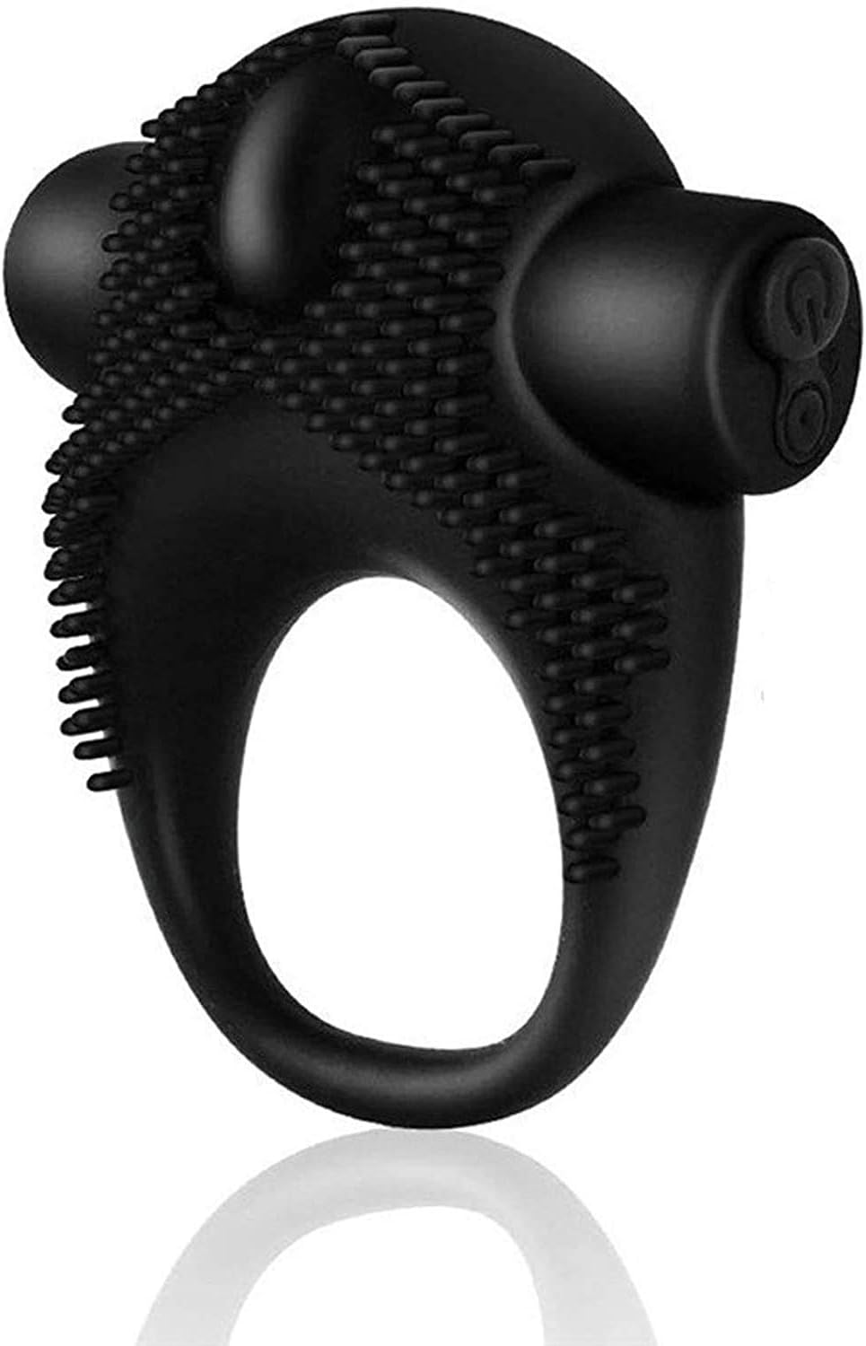 Vibrierender Penisringe Eicheltrainer Ejakulation mit 10 Geschwindigkeiten