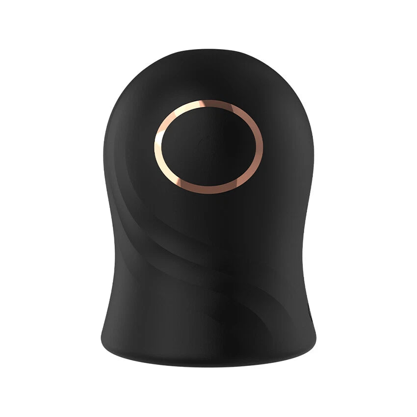 Elektrische masturbators Penistrainer Eikelstimulator met 12 vibratiemodi 