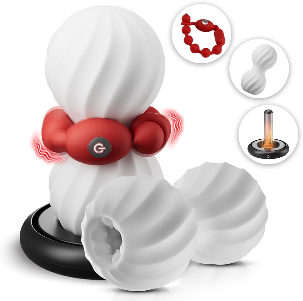 3D Vagina Penistrainer Trainingsgerät Pocket Pussy Masturbator mit 9 Vibrationsmodi