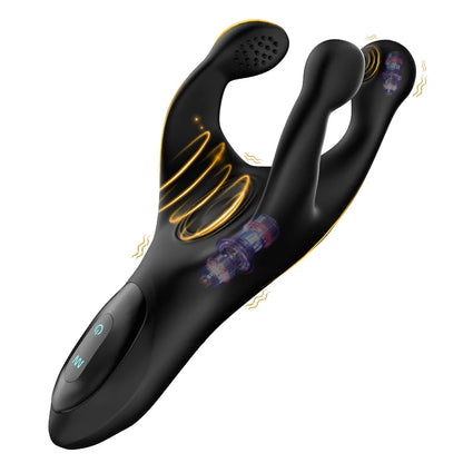 Elektrische Penistrainer Eichel Stimulator Masturbatoren mit 10 Slap-Vibrationsmodus