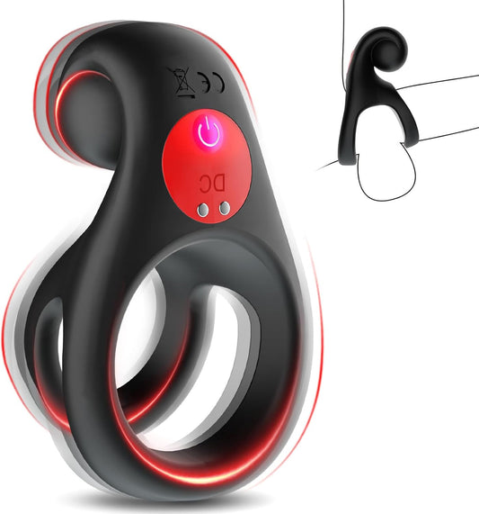 Elektrische Penis Trainer Penisring mit 10 Vibrationsmodi