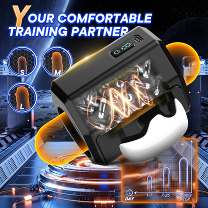 Automatische Masturbatoren Penistrainer Blowjob mit 7 Rotations und Stoßmodi